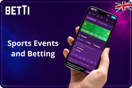 Sports Events and Betting at Betti